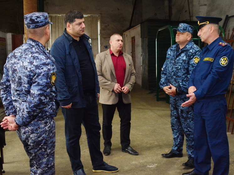 Министр промышленности и торговли Крыма с рабочим визитом посетил исправительную колонию №1