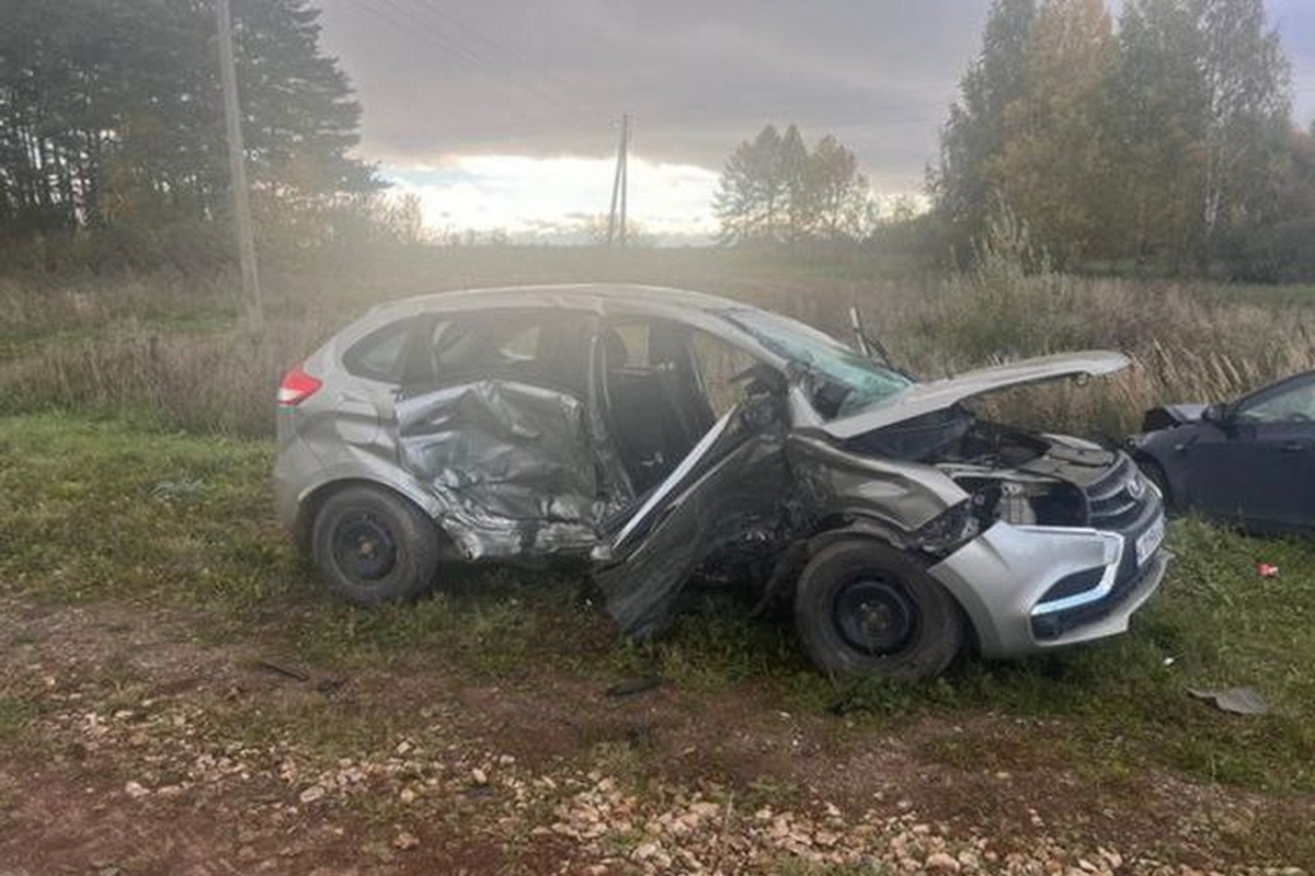 В ДТП в Параньгинском районе пострадал водитель и погибла пассажирка