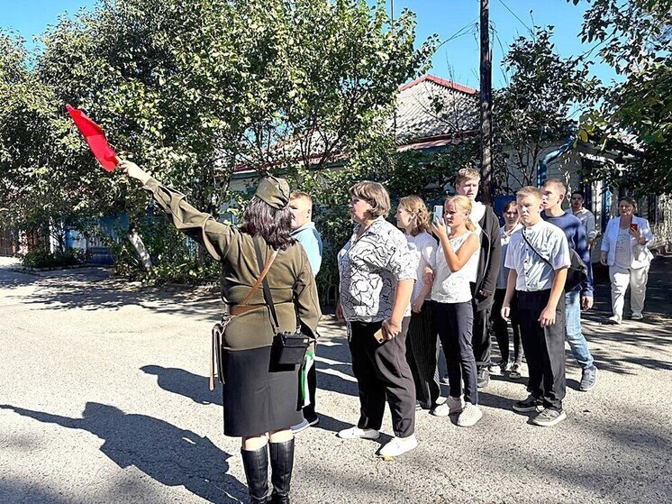Школьники Лабинска прошли по «Дороге Памяти» героев войны
