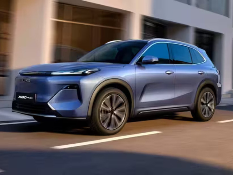 ₽2,47 млн: Новый гибридный кроссовер Belgee X80 PHEV сняли на официальное фото