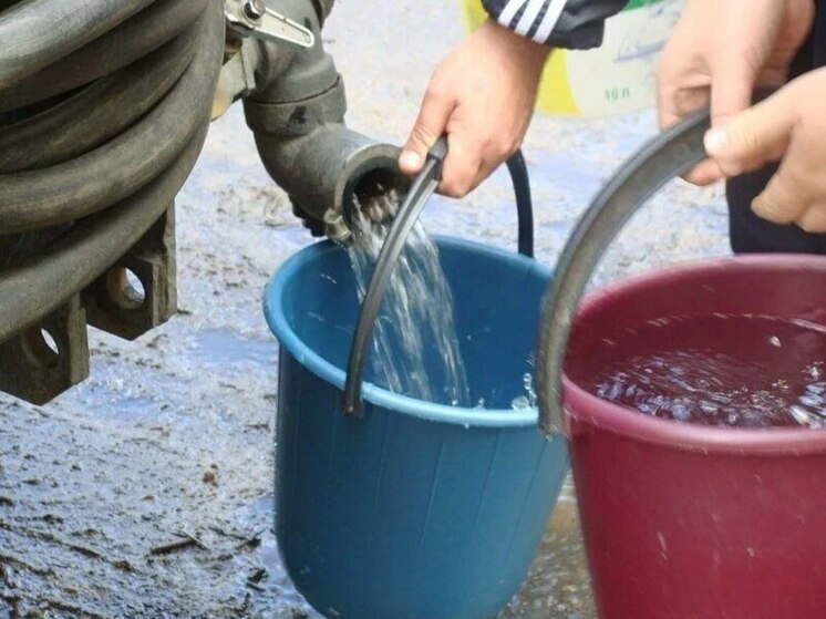 Свыше двухсот волонтеров из "Движения Первых" помогают разносить воду нуждающимся в ДНР