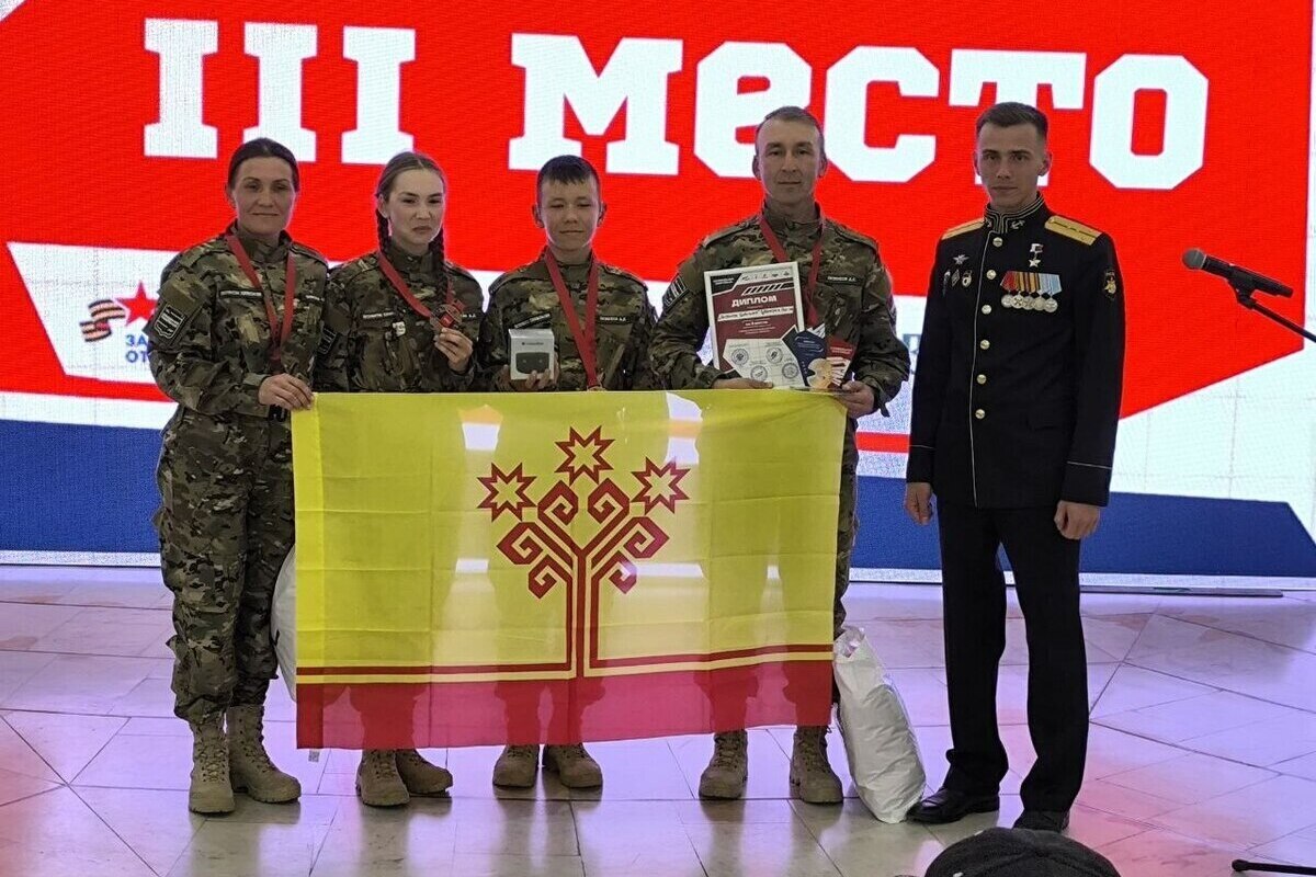 Семья Семёновых из Чувашии завоевала серебро на всероссийской «Семейной зарнице»