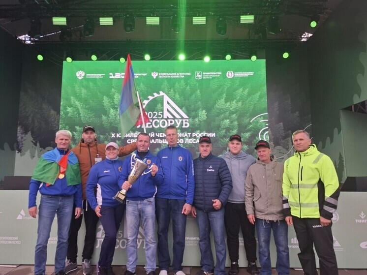 Карельские лесорубы стали чемпионами России. Снова