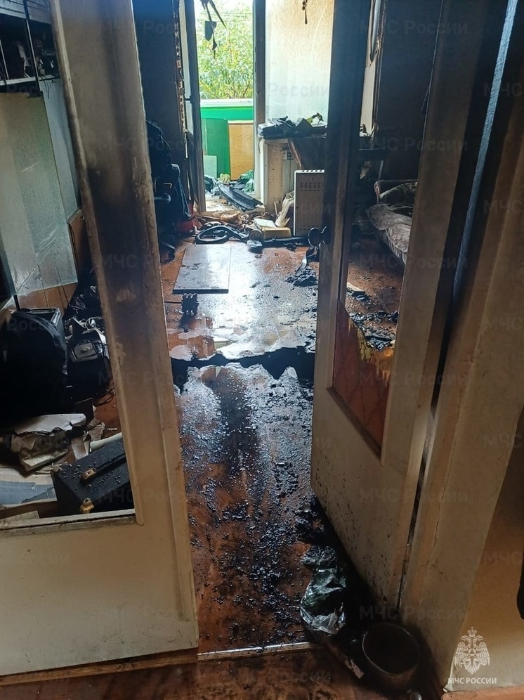 В Ферзикове в своей квартире сгорел молодой мужчина