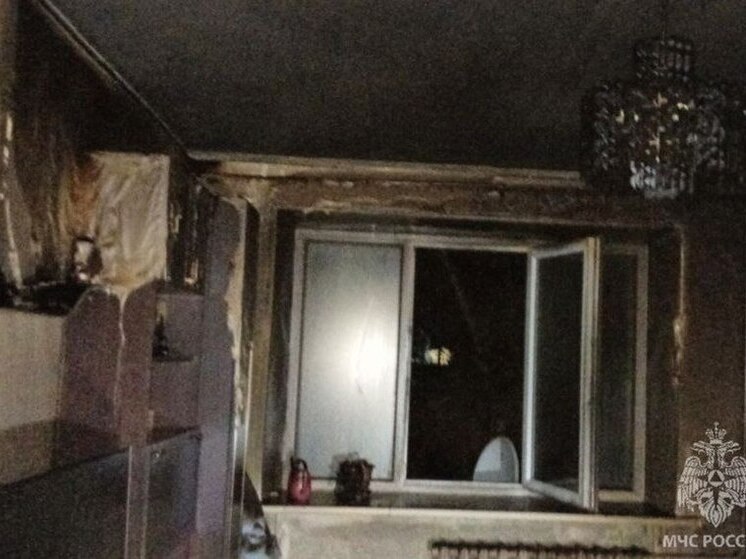 Молодой мужчина сгорел в квартире в Иванове