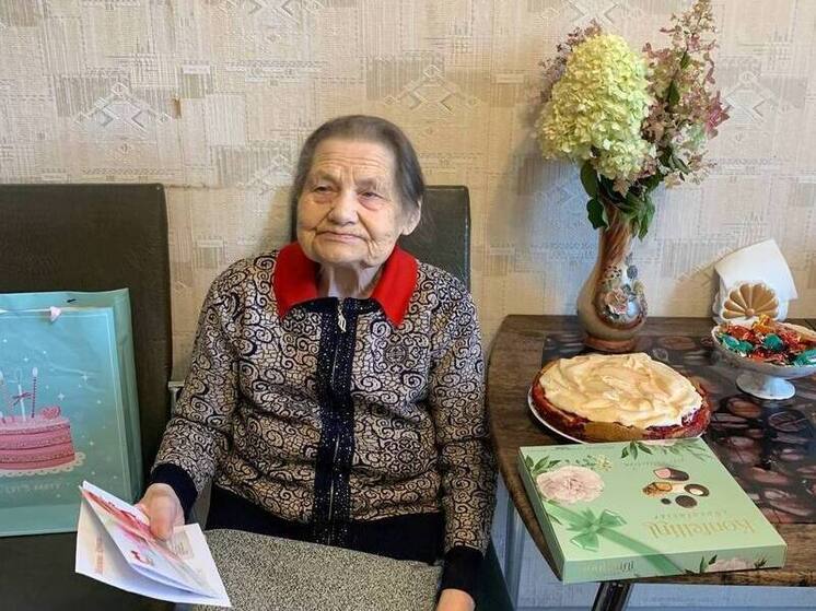 95-летие отметила сегодня Таисия Никитина Таисия из Медвежьегорска