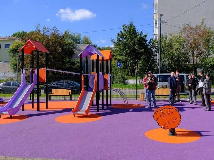 В Калининграде обновят детские площадки