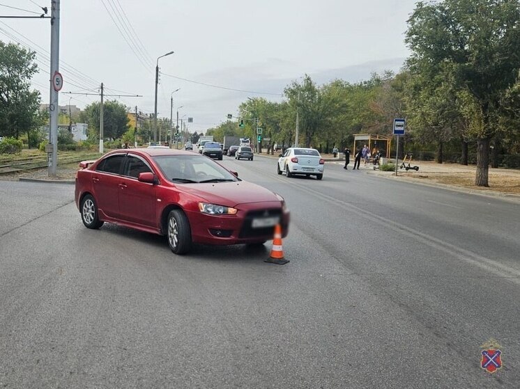 Под Волгоградом иномарка сбила женщину