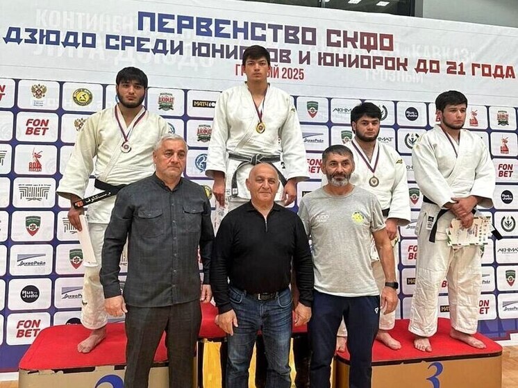 Дзюдоисты из Кабардино-Балкарии выиграли медали в Грозном