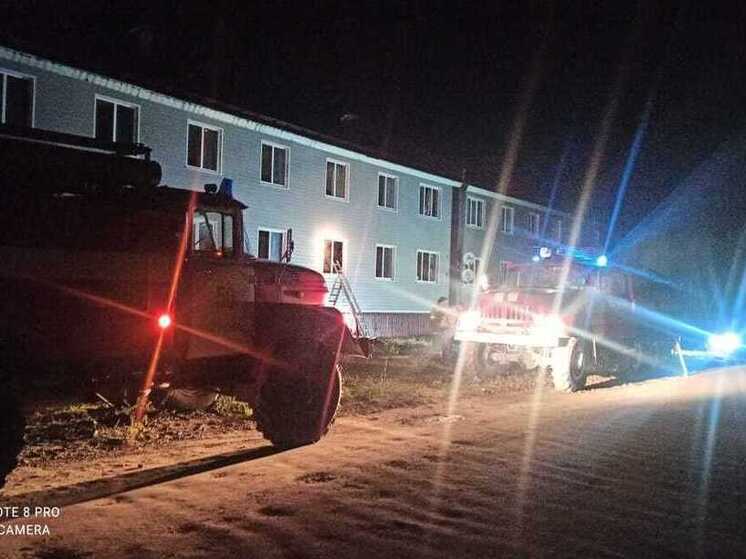 Двое детей погибли при пожаре в Архангельской области