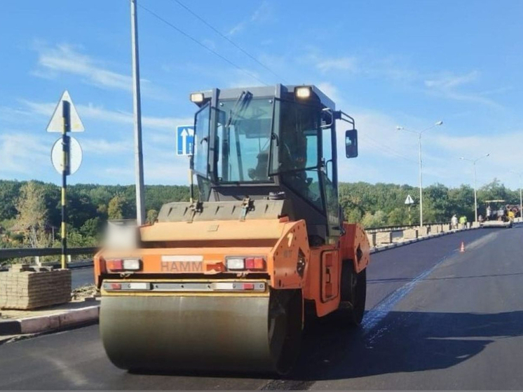 Под Белгородом ремонтируют дорогу Таврово – Соломино – Разумное