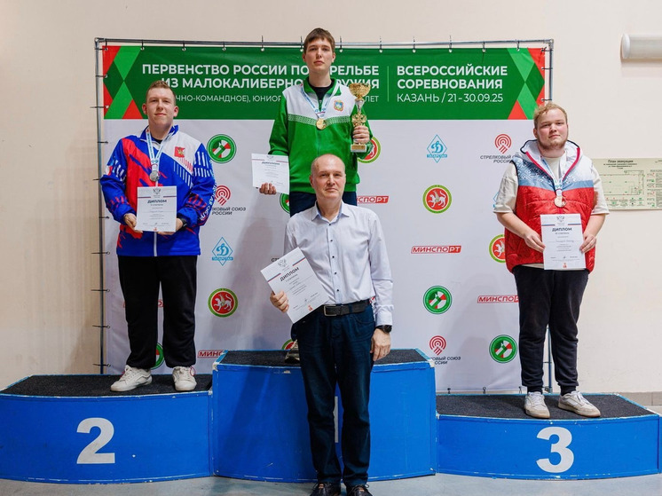 Орловский стрелок Илья Суханов стал чемпионом России