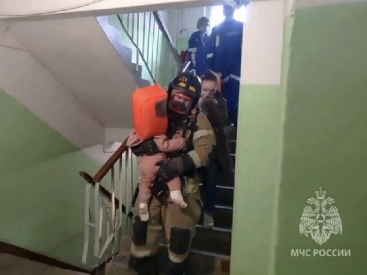 Женщина погибла на пожаре в Автозаводском районе Нижнего Новгорода