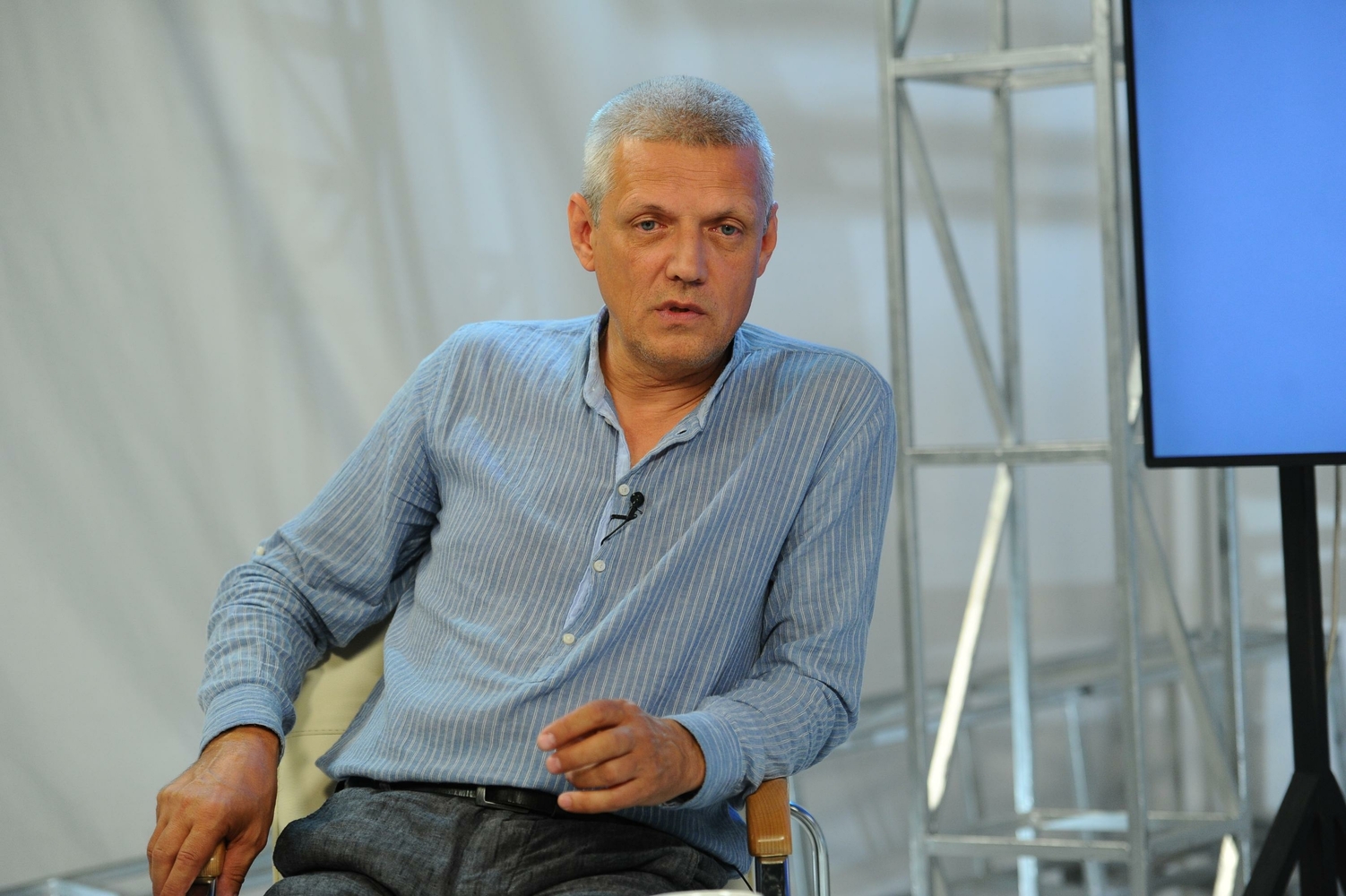 Александр Галибин на съемках