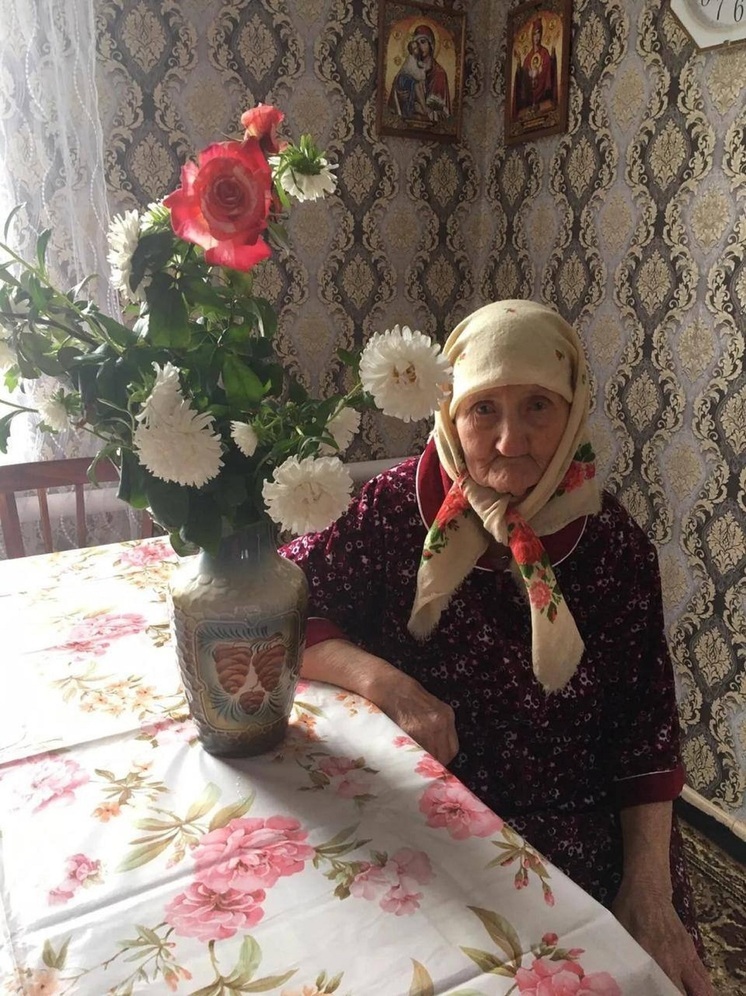 Жительница Калмыкии отметила 95-летие