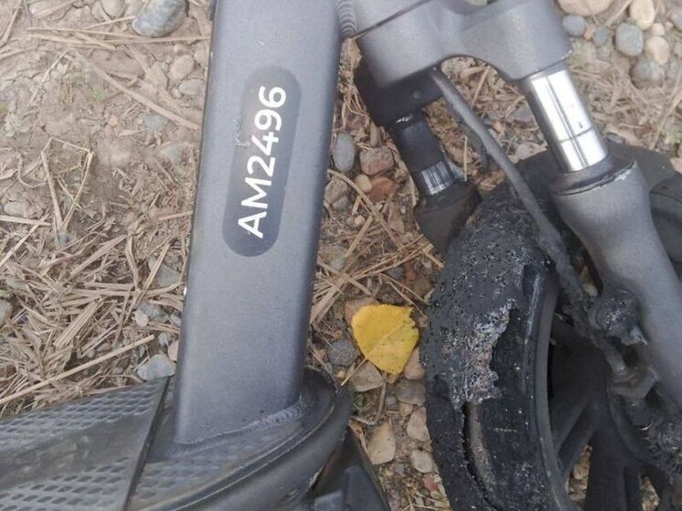 В Кемерове зафиксированы случаи поджога электросамокатов