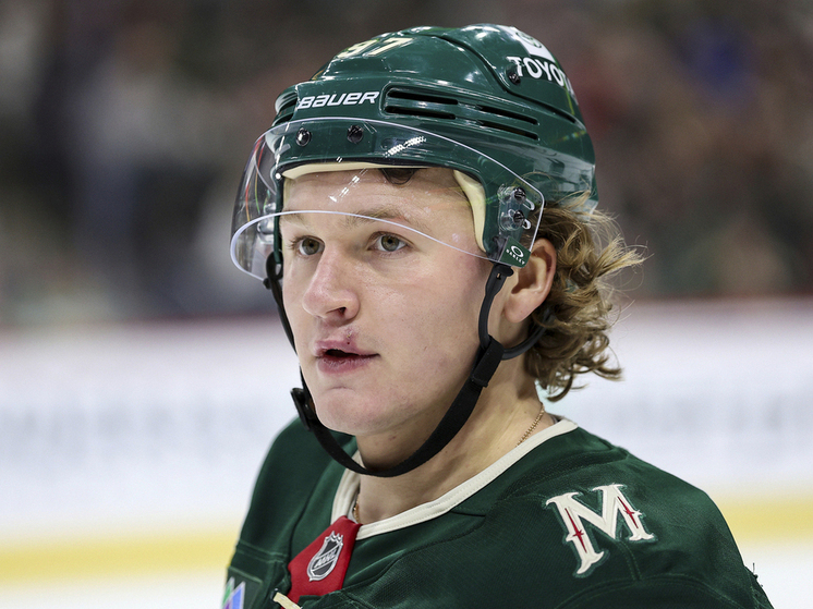 Хоккеист «Миннесоты» Кирилл Капризов проходит лечение от глазной инфекции