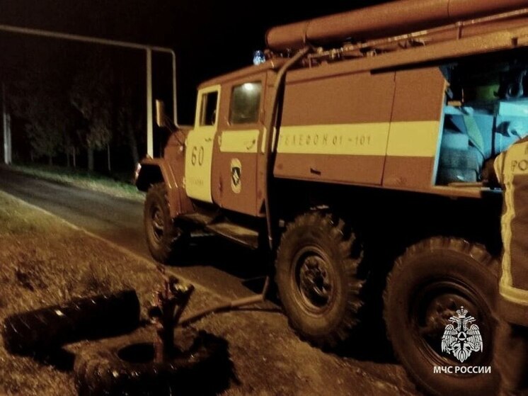 В Новомосковске горела квартира в многоквартирном доме