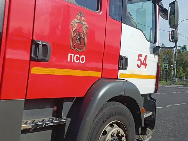 В Окуловском округе пожар уничтожил баню