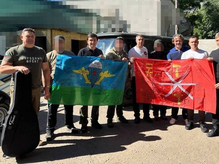 Алексей Эрк поздравил военных из 51-ого десантного полка с юбилеем