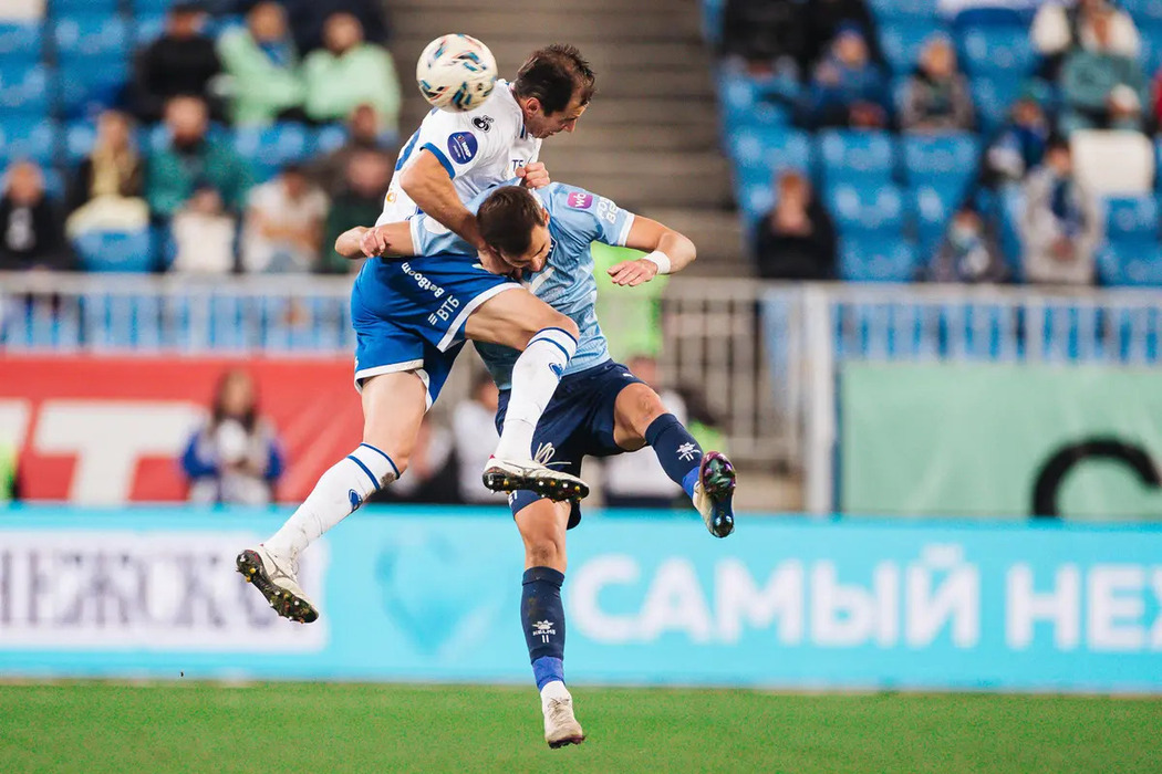 Голкипер ФК Динамо в игре