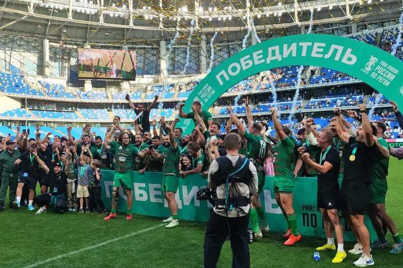 Регбийное «Динамо» вернулось домой и сразу же грохнуло лидера