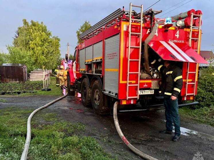 В Алтайском крае произошло самовозгорание топлива