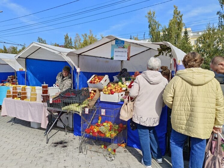 Барнаульцы закупились продуктами на 2,5 млн рублей на выходных ярмарках