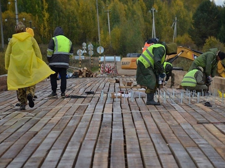 В Архангельской области ещё один мост готовят к открытию