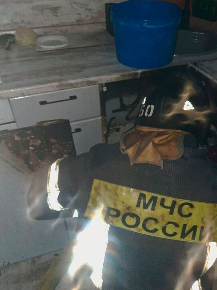В Заокском районе ликвидирован пожар в неэксплуатируемом здании