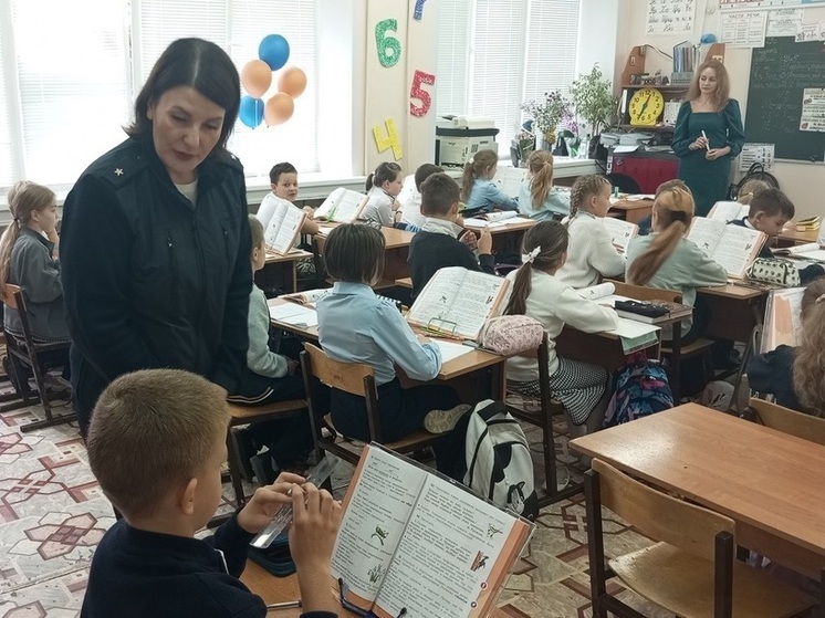 Серпуховская полиция проводит профилактические беседы со школьниками