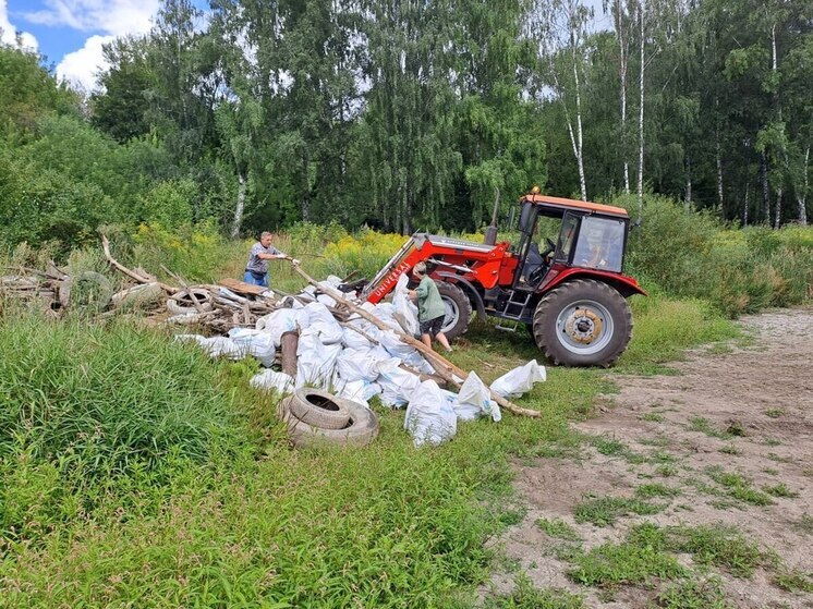 В Рогожинском парке устранили свалку после жалобы и прокурорской поверки