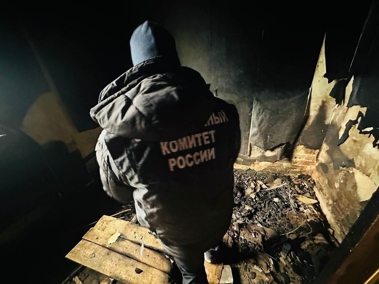 СК расследует гибель 65-летнего пенсионера при пожаре в Курске
