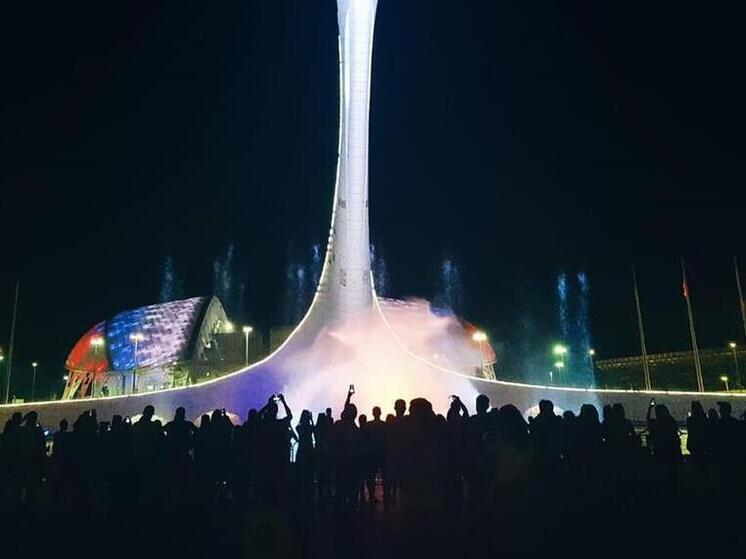 В Сириусе закроют на ремонт поющие фонтаны