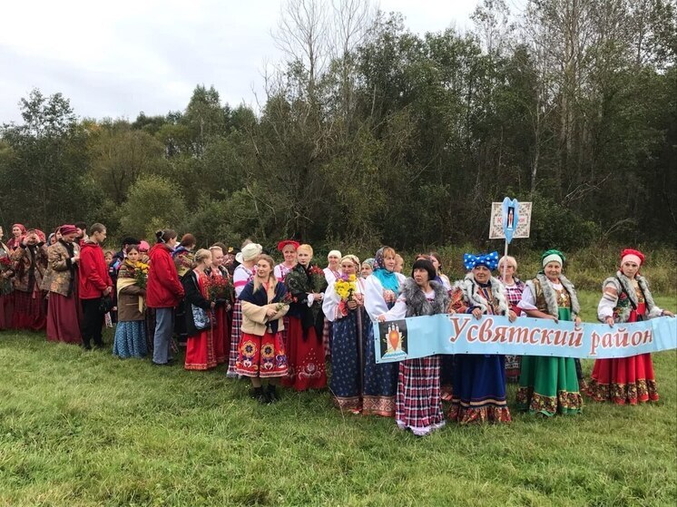 Фольклорный фестиваль «Знак русского» прошел в Усвятском районе