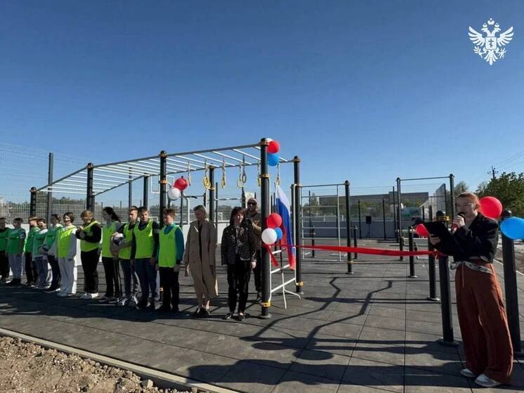 В Чаплинке Херсонской области торжественно открыли новые спортивные объекты