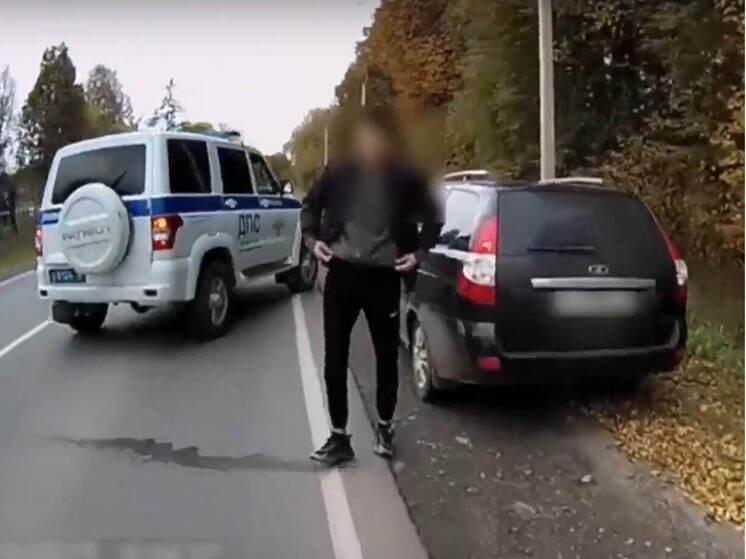 Молодой житель Марий Эл сел за руль без прав и пьяным и пытался скрыться от ДПС