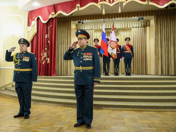 Бригада РХБЗ Курской области награждена орденом Жукова