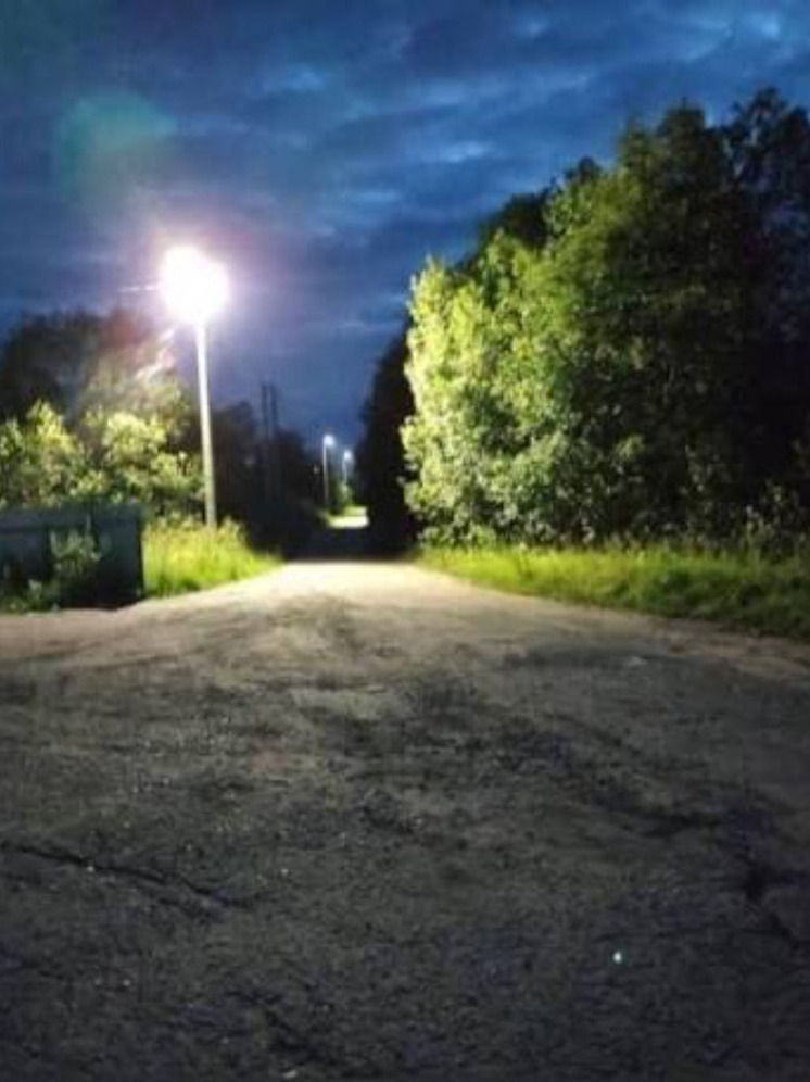 Прокуратура помогла осветить улицы в износковской деревне