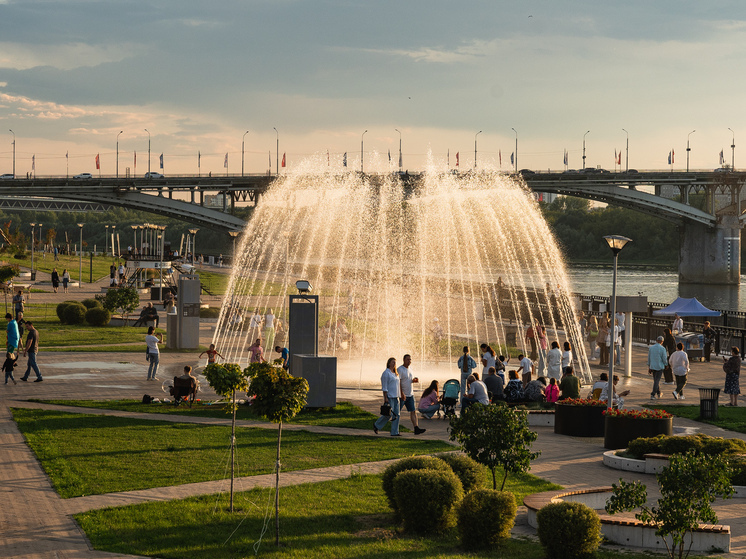 В Нижнем Новгороде последний день сезона фонтанов
