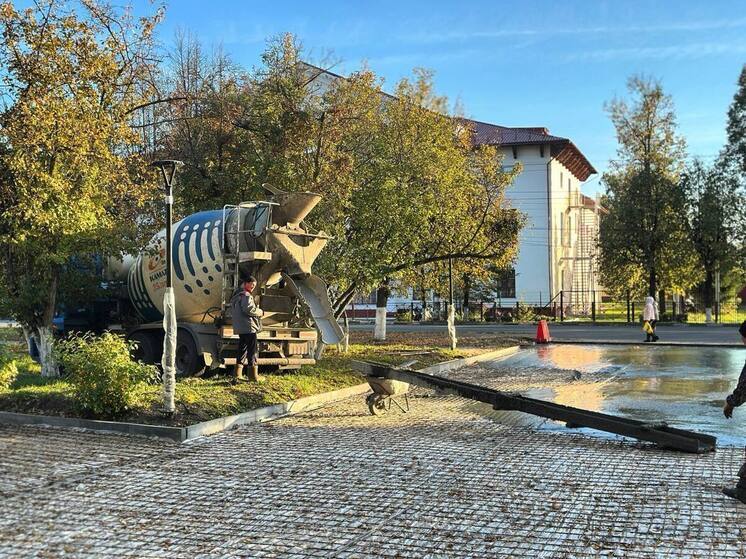 В Шумерле приводят в порядок два сквера — Победы и Скаржевского