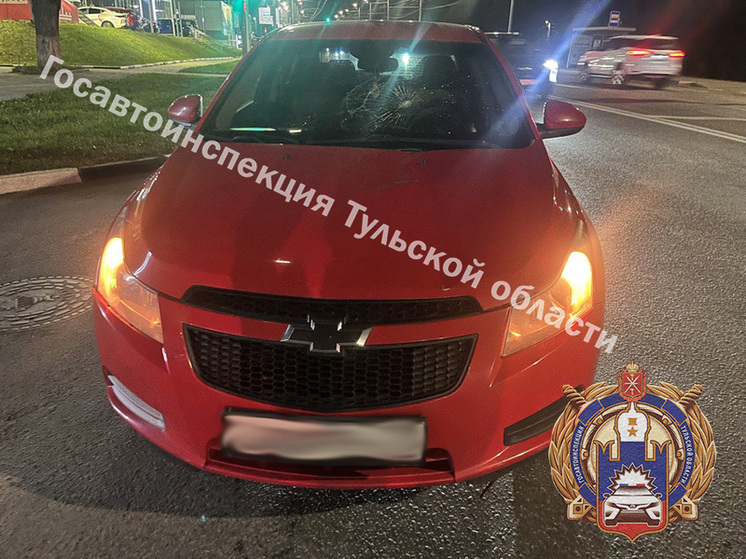 В Туле водитель легковушки сбил на пешеходном переходе на Октябрьской мужчину