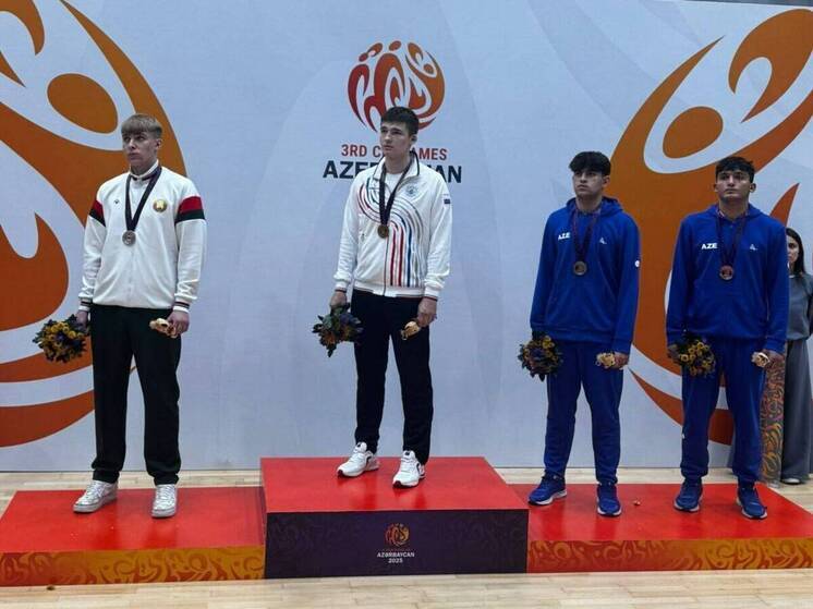 Татарстанский тхэквондист завоевал золото на Играх СНГ-2025 в Азербайджане