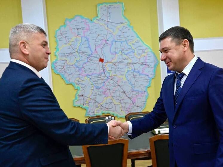Евгений Первышов поздравил новых руководителей Тамбова: "Будем работать командой!"