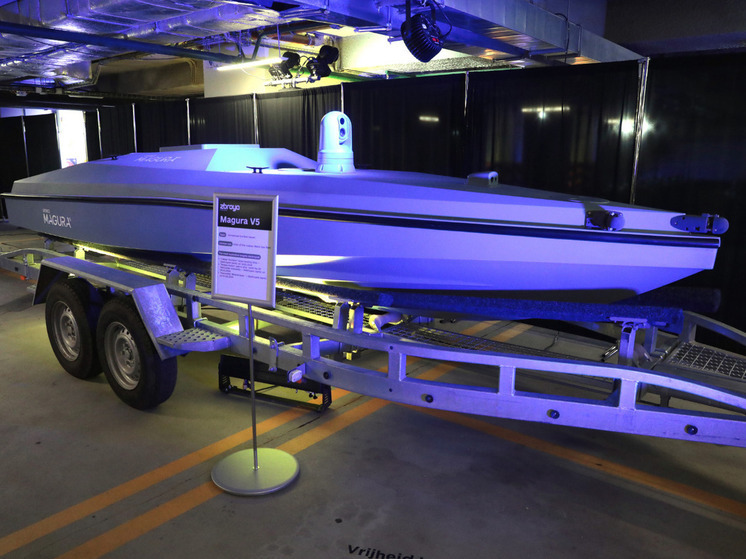 В Турции обнаружили безэкипажный катер ВСУ со взрывчаткой