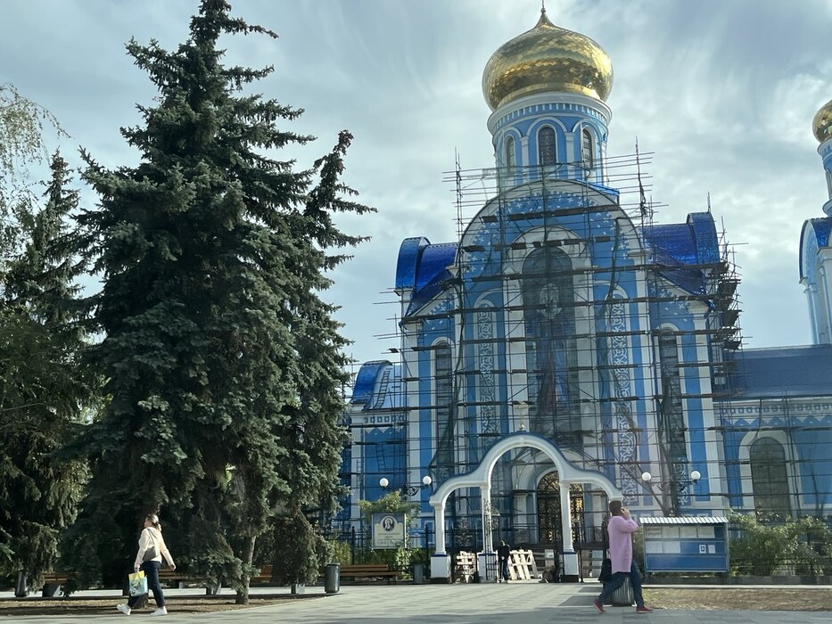 Восстановление храмов в Луганске