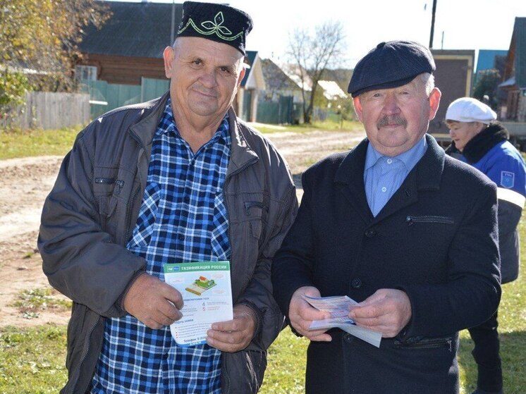 В Республике Марий Эл газифицирована деревня Алмаметьево