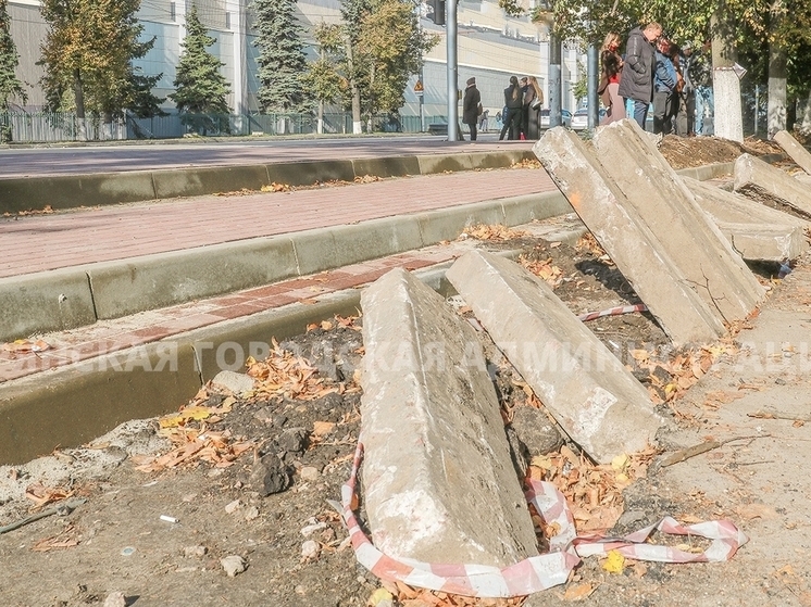 В Брянске отремонтировали улицу Красноармейскую: работу не приняла комиссия