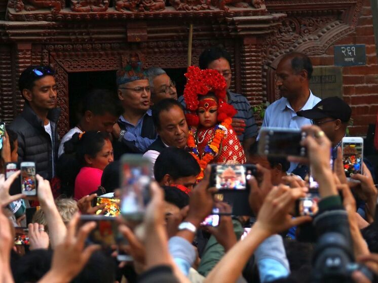 В Непале избрана новая «богиня-девственница»