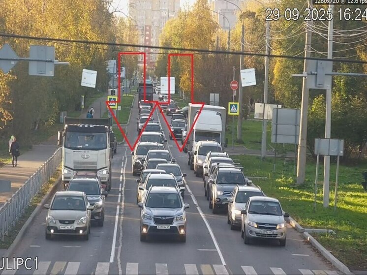 На проспекте Ломоносова в Архангельске появились новые дорожные знаки